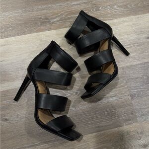 INC LIANA square toe strappy heeled sandal
